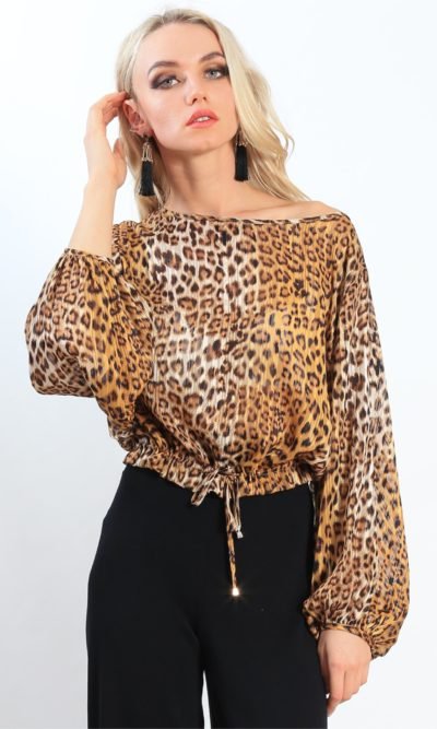 Leopard Print Top